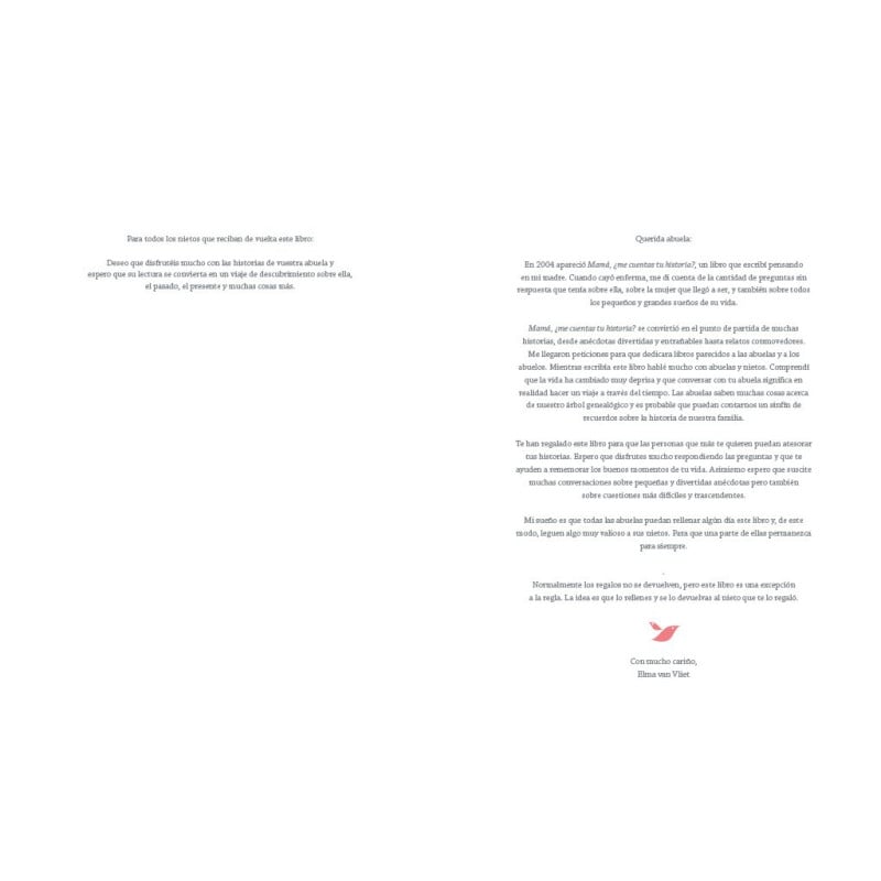 Abuela, ¿Me Cuentas Tu Historia?