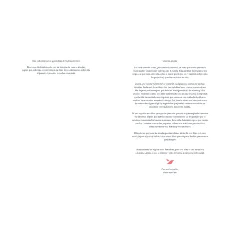 Abuela, ¿Me Cuentas Tu Historia?