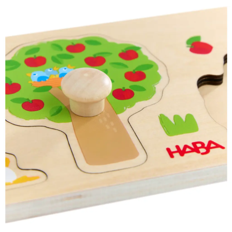 Haba Puzzle De Agarra Granja