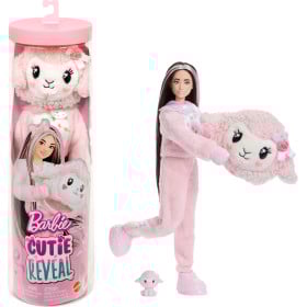 Barbie Cutie Reveal Ovejita Rosa De Mattel