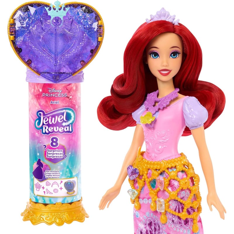Disney Princess Ariel Jewel Reveal De Mattel