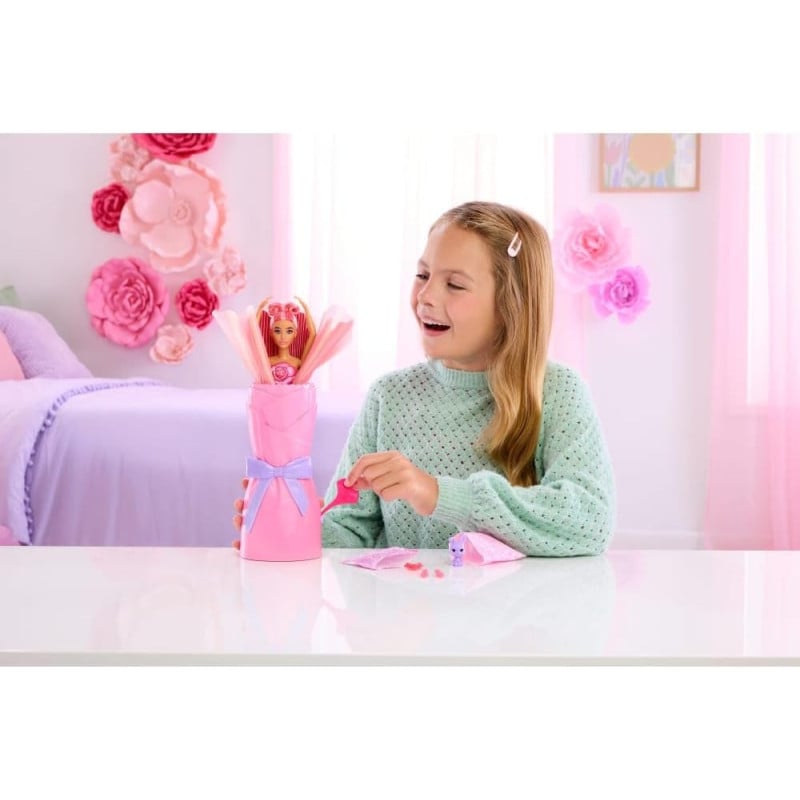 Barbie Petal Pop Rosa