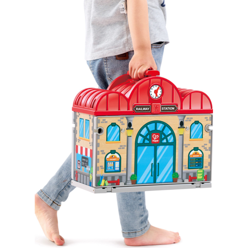 Hape Set De Estación Pórtatil