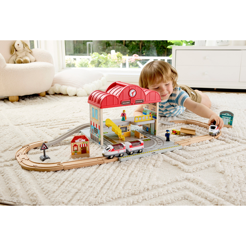 Hape Set De Estación Pórtatil