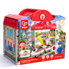 Hape Set De Estación Pórtatil