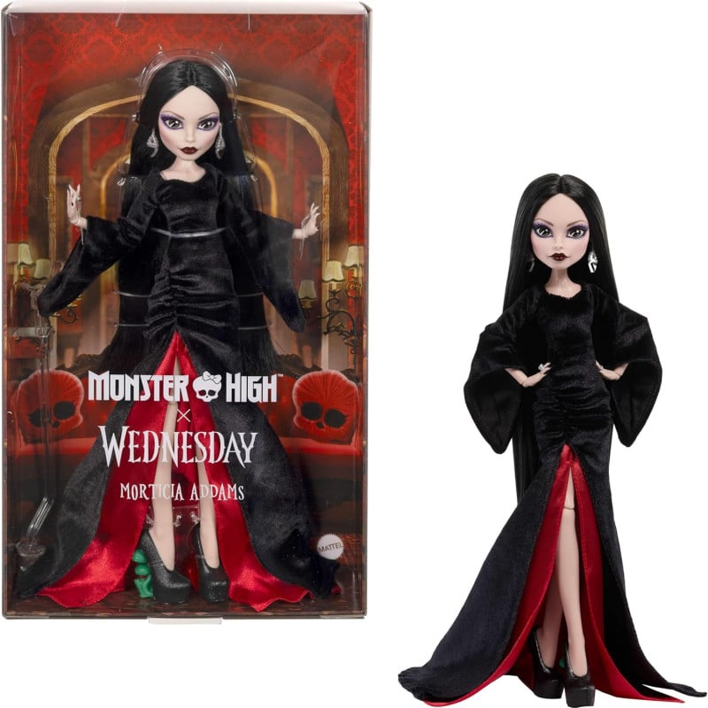 Monster High Morticia Addams De Mattel