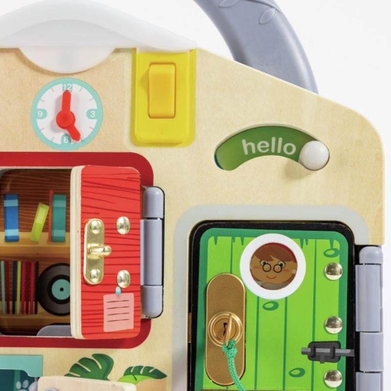 Hape Tablero De Juego Bloquea Y Aprende