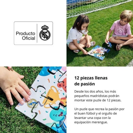 Puzzle 12 Piezas Real Madrid