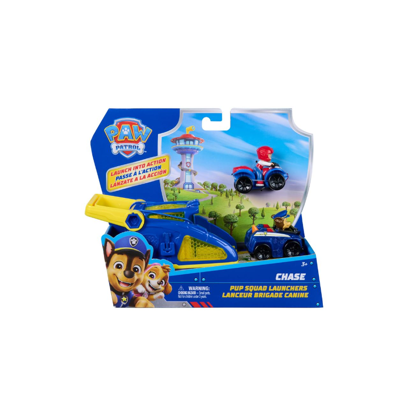 Patrulla Canina Lanzador Pup Square Racers De Chaise