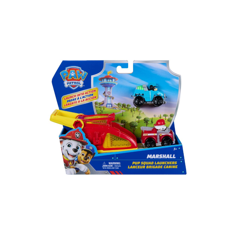 Patrulla Canina Lanzador Pup Squad Marshall