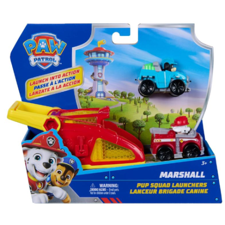 Patrulla Canina Lanzador Pup Squad Marshall