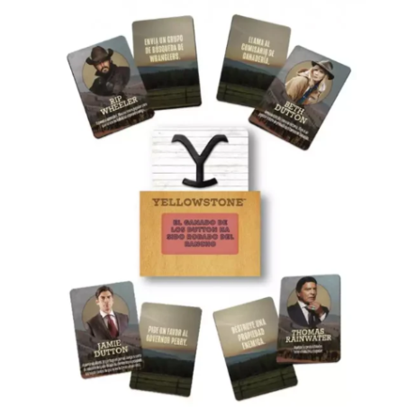 Yellowstone Juego de Cartas