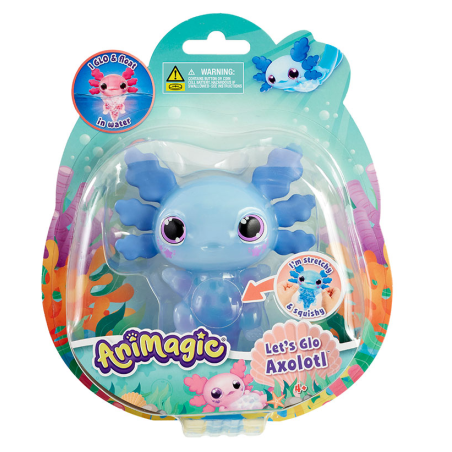 Animagic Let’s Glo Axolotl Surtido