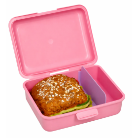 Fiambrera Roza Corazón PVC 2