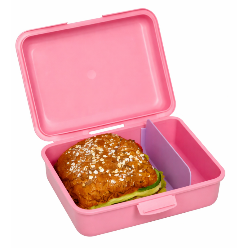 Fiambrera Roza Corazón PVC