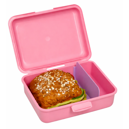 Fiambrera Roza Corazón PVC