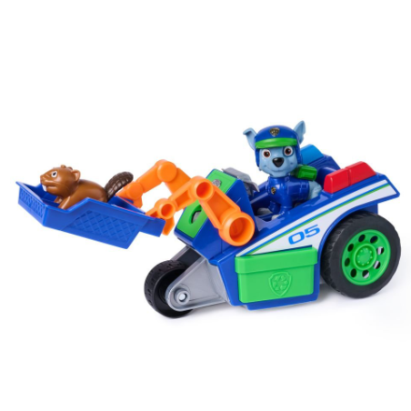 Patrulla Canina Vehículo De Reciclaje Rocky