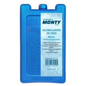 Acumulador De Frío 500 cc PVC Azul Monty