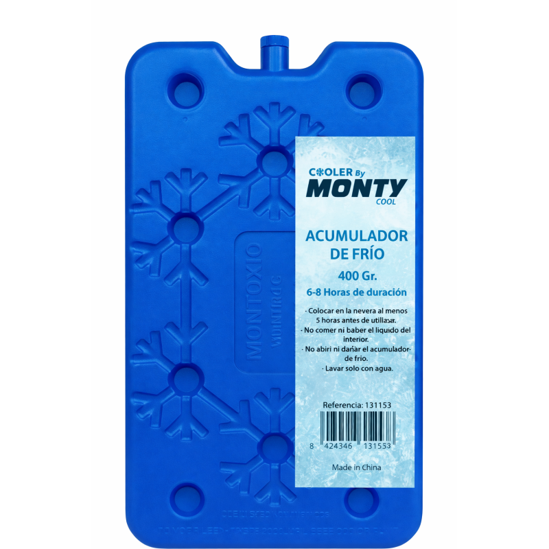 Acumulador De Frío 400 cc Azul Monty