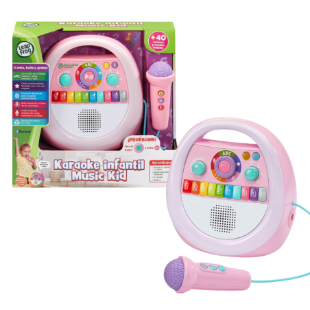 Karaoke Infantil Music Kid Rosa De Vtech