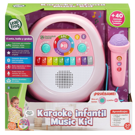 Karaoke Infantil Music Kid Rosa