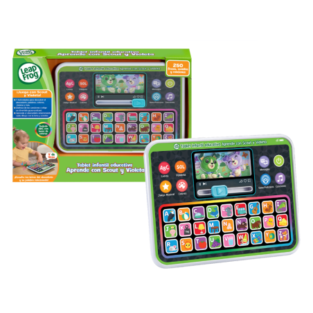 Tablet Infantil Aprende Con Scout Y Violeta De Vtech