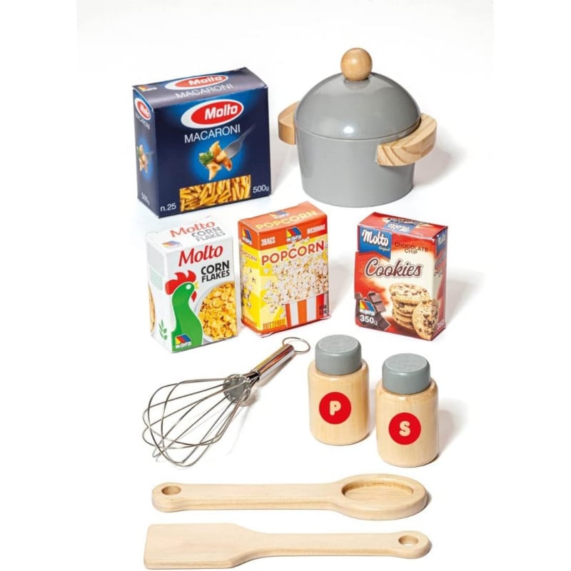 Gran Cocina Roja Molto Madera 60X30X85