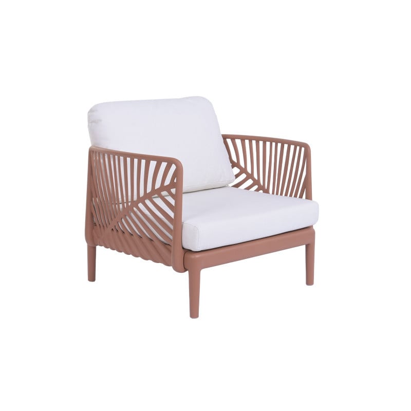 Set Relax Terracota 4 Piezas Poliéster