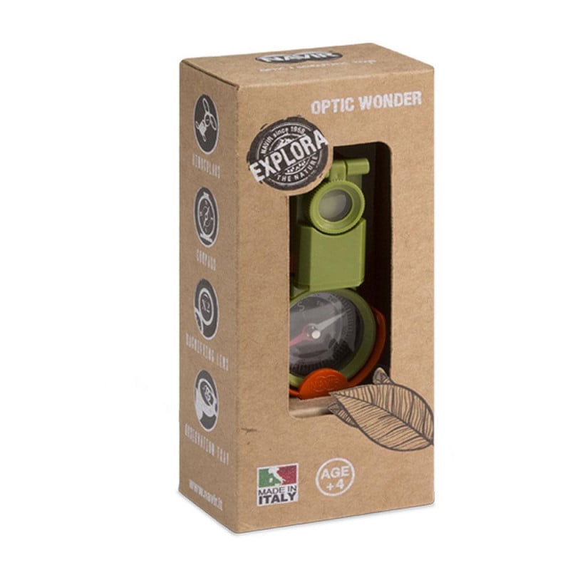 Kit Aventura Brújula Lupa Y Prismáticos