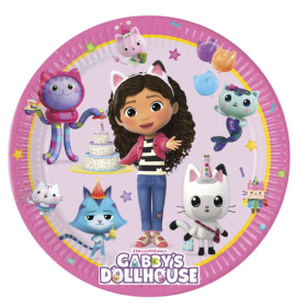 Platos La Casa De Muñecas De Gabby 6 Uds De Partilandia