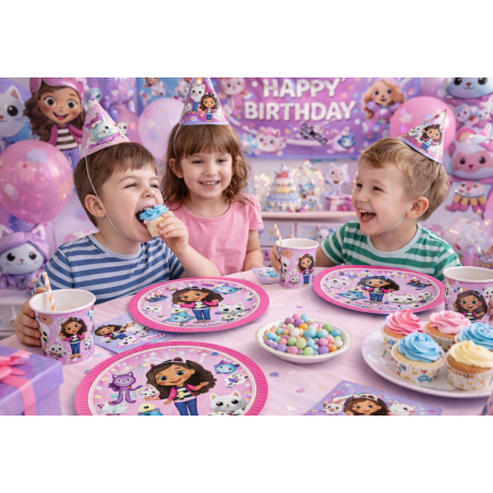 Platos La Casa De Muñecas De Gabby 6 Uds