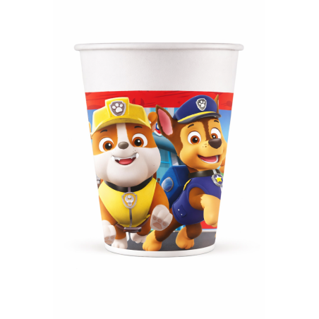 Vasos Patrulla Canina 200 Ml 6 Uds De Partilandia