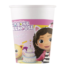 Vasos La Casa De Muñecas De Gabby 200 Ml 6 Uds De Partilandia