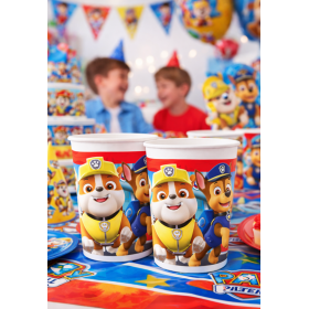 Vasos Patrulla Canina 200 Ml 6 Uds De Partilandia 2