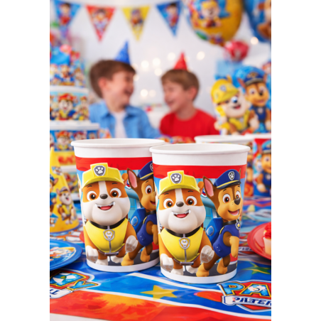Vasos Patrulla Canina 200 Ml 6 Uds