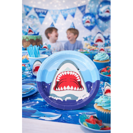 Platos Tiburón 6 Uds