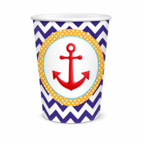 Vasos Marítimos 250 Ml 12 Uds De Partilandia