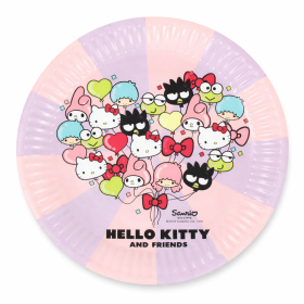 Platos Hello Kitty & Friends 6 Uds De Partilandia