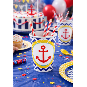 Vasos Marítimos 250 Ml 12 Uds De Partilandia 2