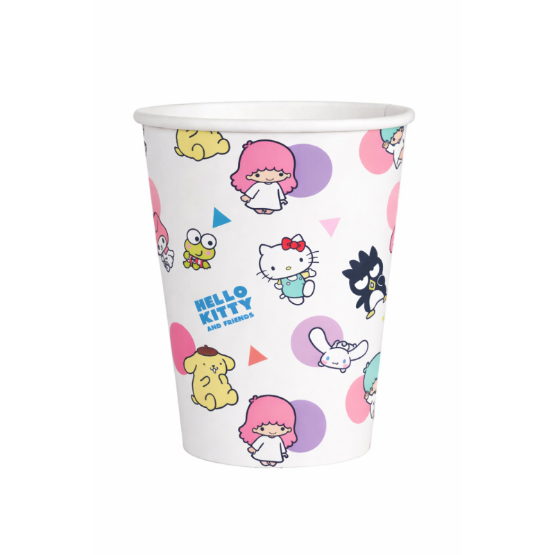 Vasos Hello Kitty & Friends 270 Ml 12 Uds De Partilandia