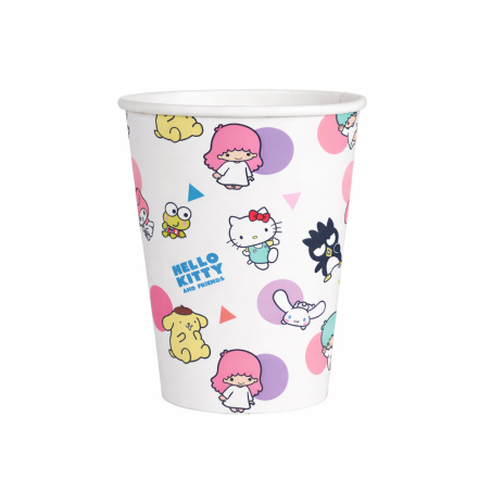 Vasos Hello Kitty & Friends 270 Ml 12 Uds De Partilandia