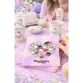 Servilletas Hello Kitty & Friends 12 Uds De Partilandia 2