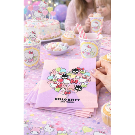 Servilletas Hello Kitty & Friends 12 Uds