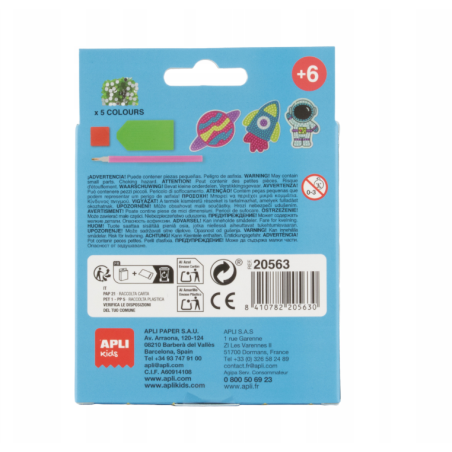 Apli Pegatinas Diamantes Surtido