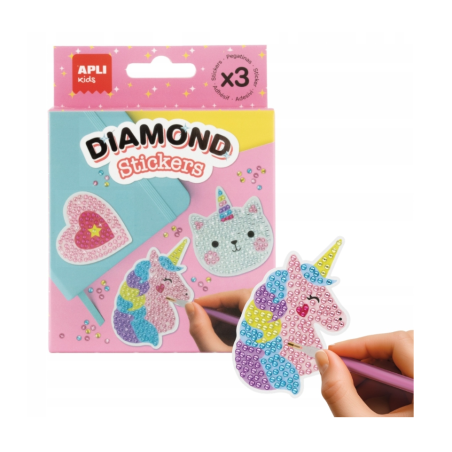Apli Pegatinas Diamantes Surtido