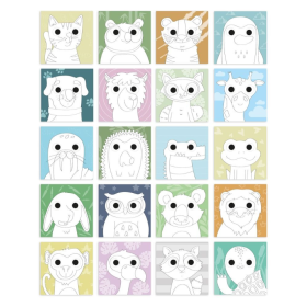 Apli Bloc Colorear Animales 20 Hojas 2