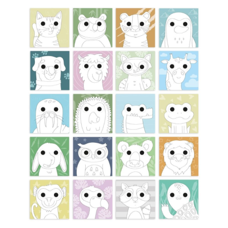 Apli Bloc Colorear Animales 20 Hojas