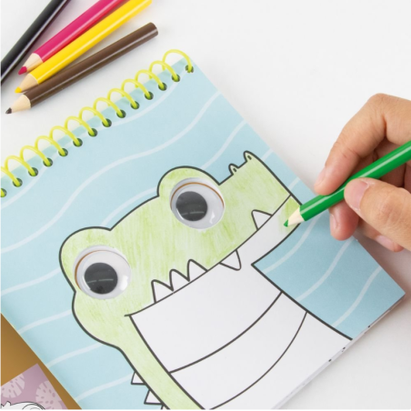 Apli Bloc Colorear Animales 20 Hojas