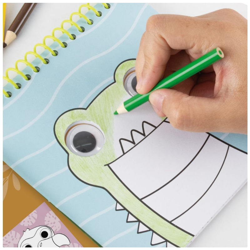 Apli Bloc Colorear Animales 20 Hojas