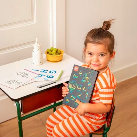 Apli Pizarra Lcd Con Plantillas